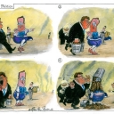 Lynton Crosby Arrives by Martin Rowson