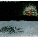 Moon Landing 40 Years by Martin Rowson