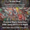 In the Flow - Exhibition Poster - June 2015